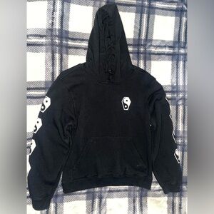 Lurking Class by Sketchy Tank Karma 2 Black Hoodie